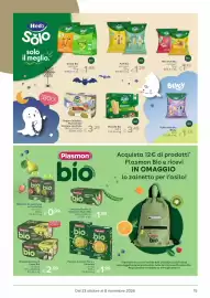 Volantino Io Bimbo Pagina 15: Plasmon bio Pastina di Grano Duro e Farro Bio €1,99, Puff Bio €1,29