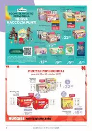 Volantino Io Bimbo Pagina 16: Pannolini Protezione Pura €9,99, Mutandine Notte Salvapigiama €6,99