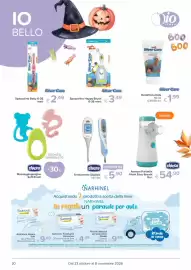 Volantino Io Bimbo Pagina 20: Massaggiagengive Soft/Fresh chicco, Termometro Digitale chicco €5,90
