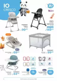 Volantino Io Bimbo Pagina 6: Succhietto in silicone PhysioForma Light chicco, Succhietto Air o Air Night mam
