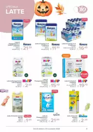 Volantino Io Bimbo Pagina 9: Latte di Crescita 3 Combiotic €19,79, Humana Latte di Crescita ProBalance €11,99
