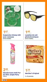 Catalogue Action semaine 43 page 23: Febreze Air Mist Jungle Party €2,49, Werther's Original €1,29