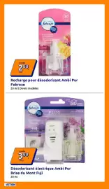 Catalogue Action semaine 43 page 6: Febreze Ambi Pur €2,88, Febreze Désodorisant électrique Ambi Pur €3,99