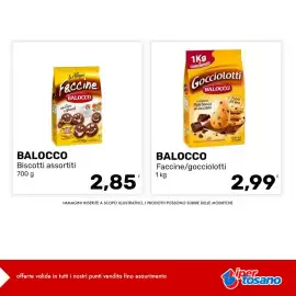 Volantino Iper Tosano settimana 43 Pagina 3: Balocco Faccine/gocciolotti €2,99, Balocco biscotti assortiti €2,85