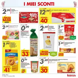 Volantino Italmark Pagina 15: Crostini non fritti pomodoro e basilico panealba €0,99