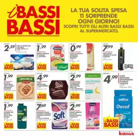 Volantino Italmark Pagina 24: Torta Pan di Stelle Mulino Bianco €4,99, Integratore alimentare melatonina Feed Life €2,99