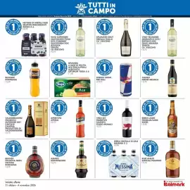 Volantino Italmark Pagina 29: Optimum Ace €1,20, Birra Messina Cristalli di Sale €1,09