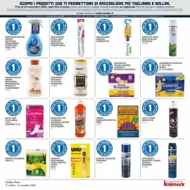 Volantino Italmark Pagina 30: Pannolini Pampers Progressi €1,00, Adesivo istantaneo attaccatutto extra UHU €1,00