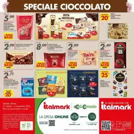 Volantino Italmark Pagina 31: Twix minis €2,99, Cioccolato extra fondente il boero originale Witor's €8,99