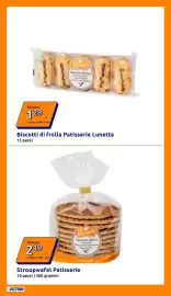 Volantino Action settimana 43 Pagina 12: Biscotti di frolla Patisserie Lunetta €1,29, Stroopwafel Patisserie €2,19