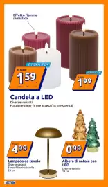 Volantino Action settimana 43 Pagina 13: Lampada da tavolo €4,99, Albero di natale con LED €0,99