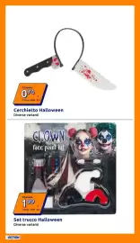 Volantino Action settimana 43 Pagina 19: Cerchietto Halloween €0,74, Set trucco Halloween €1,99