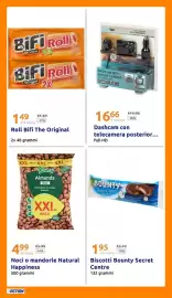Volantino Action settimana 43 Pagina 20: Noci o mandorle Natural Happiness €4,99, Biscotti Bounty Secret Centre €1,95