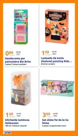 Volantino Action settimana 43 Pagina 31: Ghirlanda luminosa Halloween €1,49, Lampada da notte diamond painting Kids €1,99