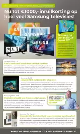 EP Beerepoot folder Pagina 3: Ruil uw oude tv in voor de nieuwste techniek Nu tot €1000,- inruilkorting op heel veel Samsung