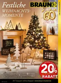 Möbel Braun Prospekt Seite 1: Deko-Holzbaum €199,95