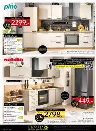 Möbel Braun Prospekt Seite 18: KÜCHENKOMBI, Kaschmirgrau/Tanne Clay €2.299,00