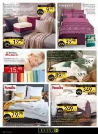 Möbel Braun Prospekt Seite 6: KISSEN €9,95, Paradies BETTEN-SET, Decke und Kissen €79,95