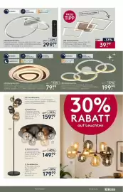 Möbel Rieger Prospekt Seite 19: LED-Deckenleuchte, Metall grey €199,99, LED-Deckenleuchte €299,99