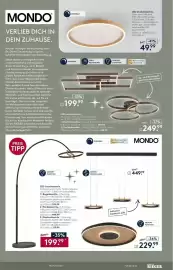 Möbel Rieger Prospekt Seite 23: LED-Leuchtenserie, Aluminium Mocca €199,99, LED-Leuchtenserie €199,99