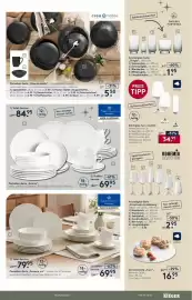 Möbel Rieger Prospekt Seite 5: Kelchglas-Set „Corelli“ €34,95, Servierplatte „Turn“, Marmor-Optik, LEONARDO €16,95
