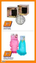 Action Prospekt woche 43 Seite 14: Twinkle Lighted Ball €3,99, Silikon-Backform €2,99