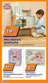 Action Prospekt woche 43 Seite 18: Mini Matters Spielzeugkaffeemaschine aus Holz €7,95