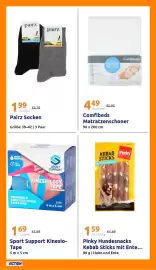 Action Prospekt woche 43 Seite 26: Sport Support Kinesio-Tape €1,69, Pinky Kebab Sticks mit Ente und Huhn €1,59