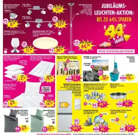 Möbel Boss Prospekt woche 43 Seite 11: PKM Kühl-Gefrierkombination €199,99, Tischleuchte, Nickel/Glas €11,99