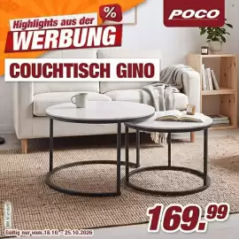 Poco Prospekt woche 43 Seite 4: COUCHTISCH GINO €169,99