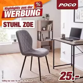 Poco Prospekt woche 43 Seite 5: POCO STUHL ZOE €25,00