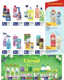 Volantino Proshop Pagina 7: Citrosil Pavimenti Igienizzante €2,49, Citrosil Spray Disinfettante Superficie e Tessuti €3,49