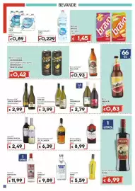 Volantino Italy Cash Pagina 10: Vino Tavernello €2,79, Birra weissbier Paulaner €0,93