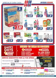 Volantino Italy Cash Pagina 12: Candeggina ACE €3,69, Spugna XXL Scotch Brite €2,19