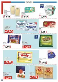 Volantino Italy Cash Pagina 6: Formaggio fresco Philadelphia light €0,80, Pasta Fresca MAFFEI €0,79