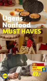 Lidl tilbudsavis | Non-Food Side 1: Ugens Nonfood MUST HAVES FA LIDL 59'- Med Lidl Plus³ 49.- LIDL Plus