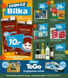 Bilka tilbudsavis uge 43 Side 1: Antonin Rodet eller Rocca Alata Ripasso €299,00, Entrecotes eller ribeyes €119,00