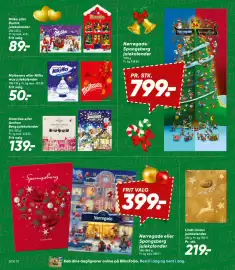 Bilka tilbudsavis uge 43 Side 10: Maltesers eller Milky way julekalender €50,00, Milka julekalender €89,00