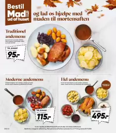Bilka tilbudsavis uge 43 Side 20: Hel andemenu €495,00, Pr. kuvert €115,00