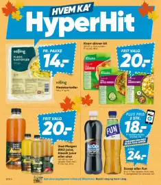 Bilka tilbudsavis uge 43 Side 4: God Morgen ØKO juice €20,00, Scoop eller Fun €18,00