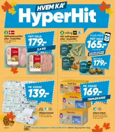 Bilka tilbudsavis uge 43 Side 8: Danpo kyllingebrystfilet eller -inderfilet €179,00, Salling Fri Vådservietter €139,00