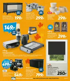 Bilka tilbudsavis uge 43 Side 15: Whirlpool mikrobølgeovn €799,00, Debel Uni rullegardin €250,00