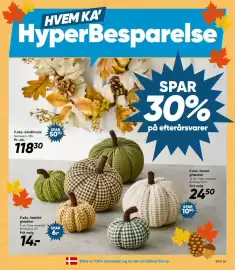 Bilka tilbudsavis uge 43 Side 3: F.eks. bladkrans €118,30, F.eks. ternet græskar €24,50