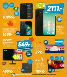 Bilka tilbudsavis uge 43 Side 38: Redmi 17 Black 4G 4/128G ROM €1.499,00, IPhone 18 Pro 256GB €10.999,00