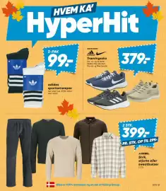 Bilka tilbudsavis uge 43 Side 5: Skechers Træningssko €379,00, Adidas sportsstrømper €99,00