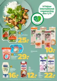 Netto tilbudsavis uge 43 Side 16: Spir plantedrik €10,00, Alpro soya cream €12,00
