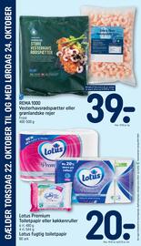 REMA 1000 tilbudsavis Side 4: Rema 1000 vesterhavs rødspætter eller grønlandske rejer €39,00