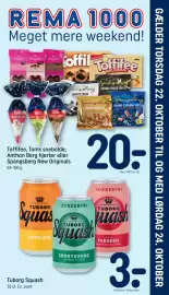 REMA 1000 tilbudsavis Side 1: Tuborg Squash €3,00