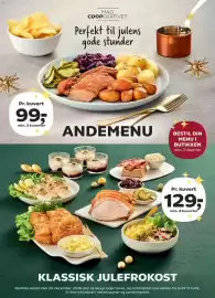 Kvickly tilbudsavis Side 1: Mad Cooperativet Andemenu €99,00, Klassisk Julefrokost €129,00
