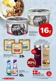 Kvickly tilbudsavis uge 43 Side 16: Riberhus skiveost €29,00, Cremefine mad lavning €10,00